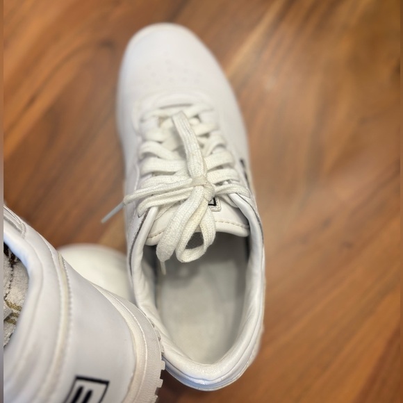 Women’s White Fila  Sneakers - Picture 4 of 10